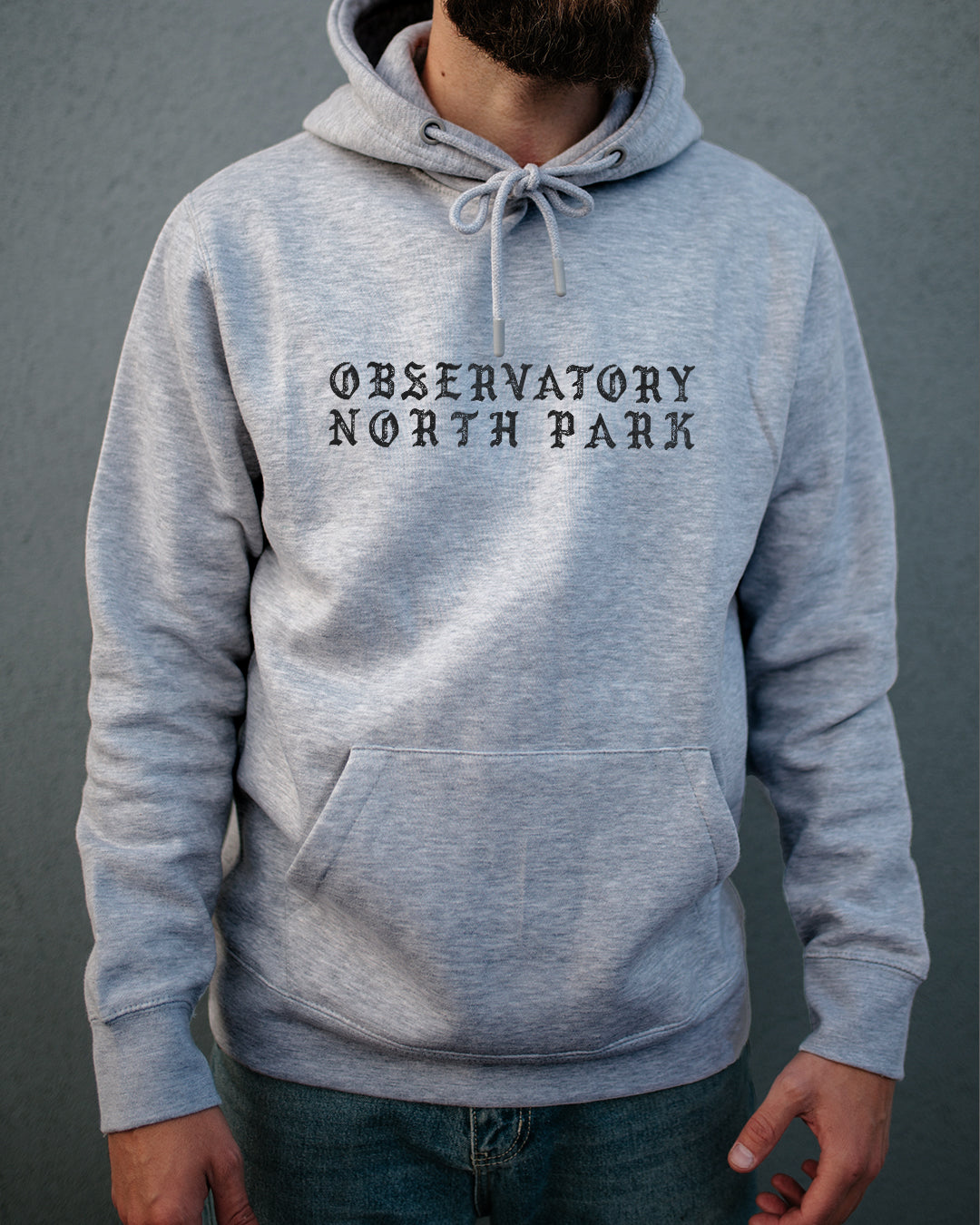 Mic Grey Pullover Hoodie