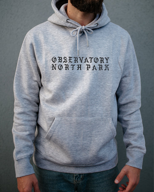 Mic Grey Pullover Hoodie
